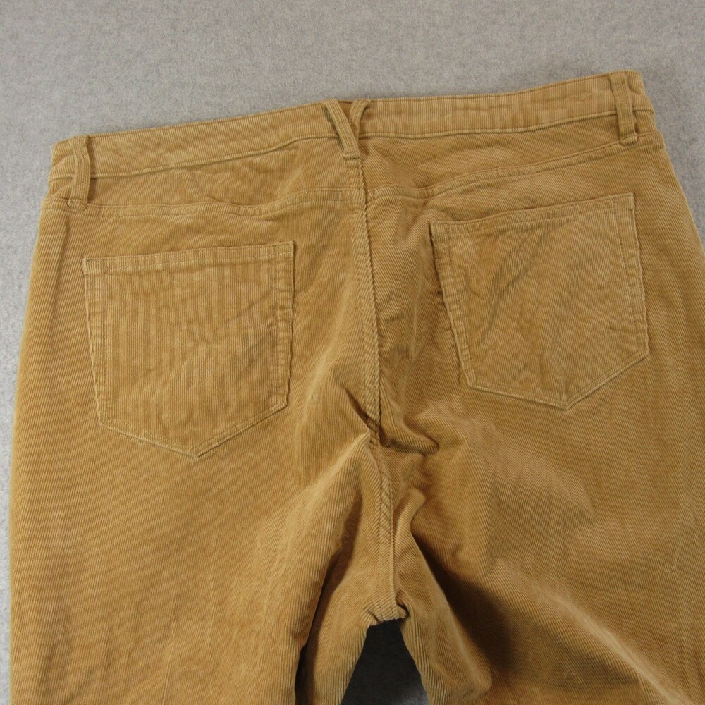 Vineyard Vines Womens Corduroy Pants 34 x 27 Tan Kick Flare Stretch Cotton - Picture 4 of 9